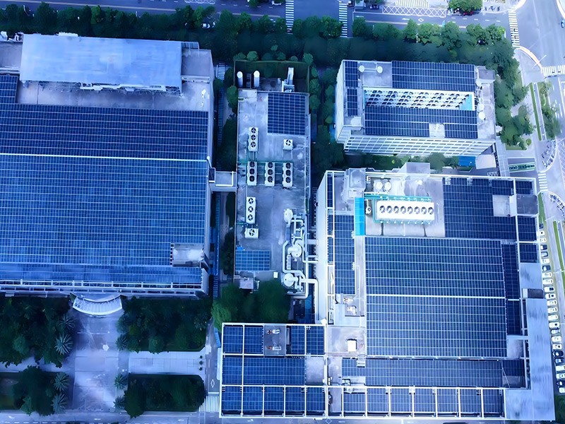 深圳莱宝高科技有限公司2.755MWP分布式光伏项目钢结构工程