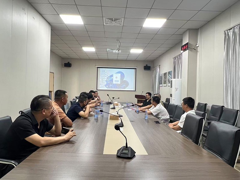 河源市润邦机械模具有限公司到访宏昇钢构集团，深化工业项目合作洽谈