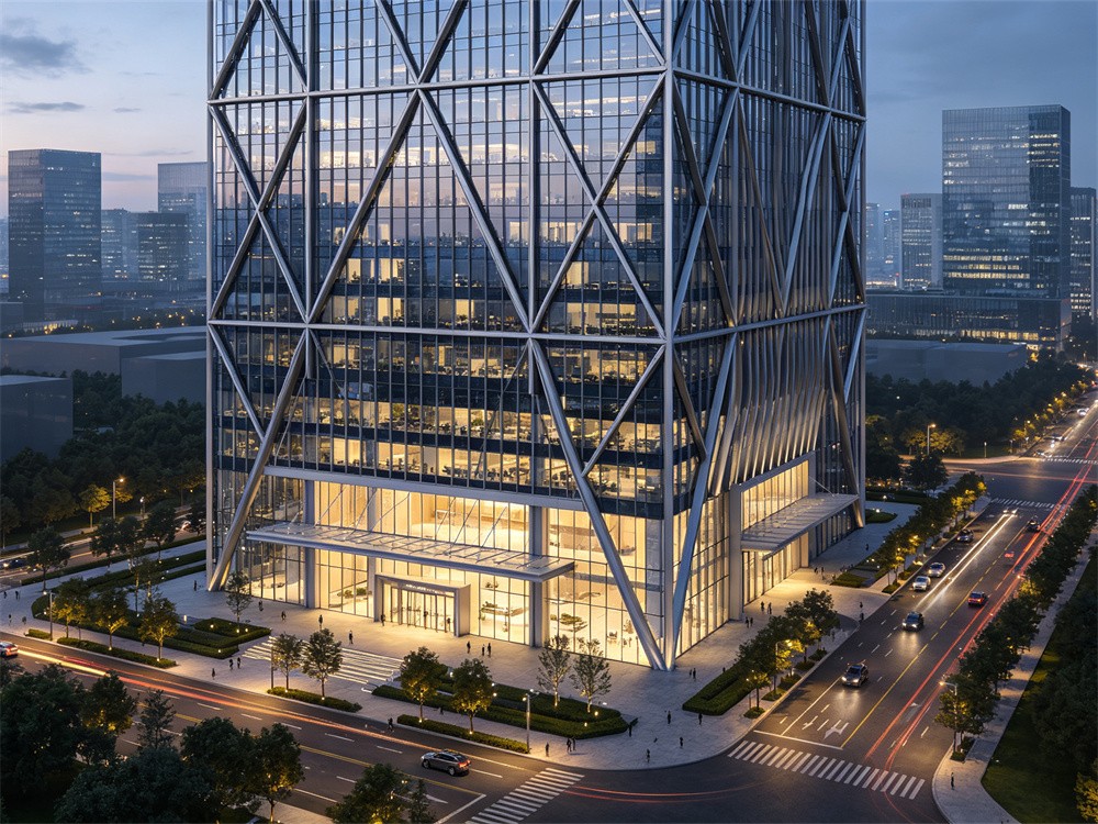 高层钢结构建筑的设计要点与施工管控核心技术