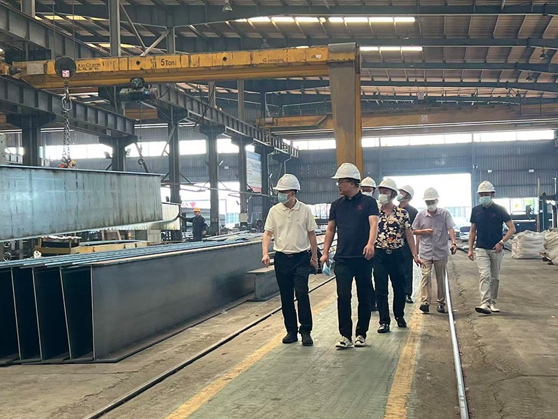 中港集团（越南）有限公司来访宏昇钢构集团，深化越南市场业务协同